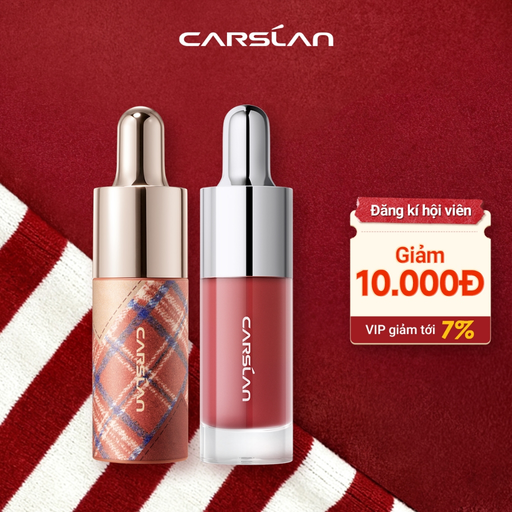 Son tint dưỡng ẩm CARSLAN làm sáng nếp nhăn trong 28 ngày trang điểm và chăm sóc da trong một 4.5g