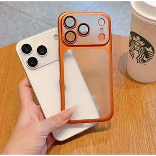 Dành cho iPhone 17 Pro Max 13 14 Pro 15 Pro Max 16 Pro 17 Vỏ điện thoại mạ điện mờ bao gồm tất cả các bộ phim ống kính đơn giản giảm sốc và chống rơi Vỏ bảo vệ điện thoại PC