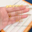 Bông tai titan nữ không gỉ mạ vàng 24k thiết kế dáng dài mẫu mã trẻ trung thanh lịch