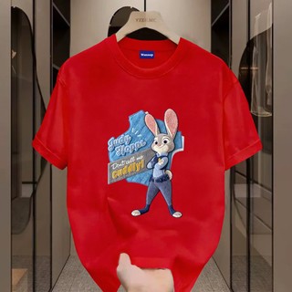 ✨Hàng có sẵn✨ WASSUP 2025 mẫu áo thun nam họa tiết cảnh sát thỏ — Áo thun nam mới! 100% cotton, thời trang, Unisex.