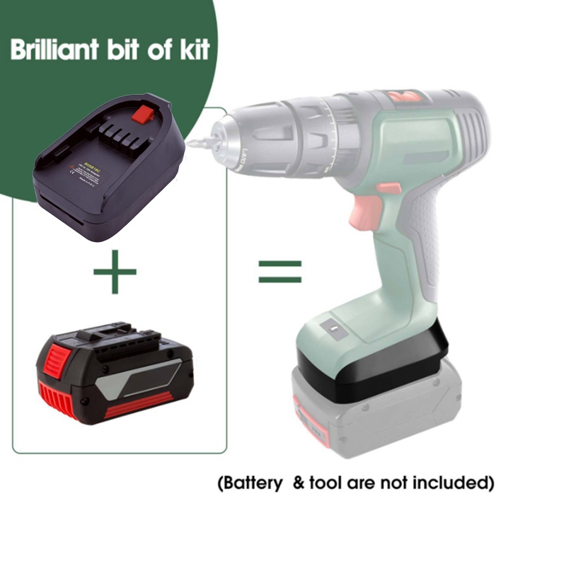 Bộ chuyển đổi pin BOSB18C cho pin Bosch 18V GBA sang dụng cụ Bosch PBA