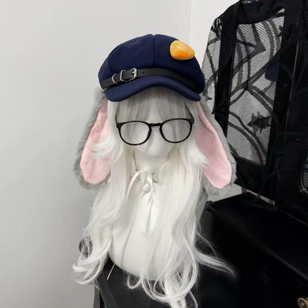 Mũ cosplay thỏ đáng yêu theo mẫu sĩ quan cảnh sát Judy, phù hợp cho ...
