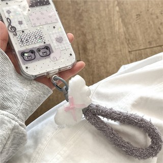 Ốp điện thoại iPhone 17 Pro max 16 Pro max Họa tiết gấu nhỏ TPU materia IMD