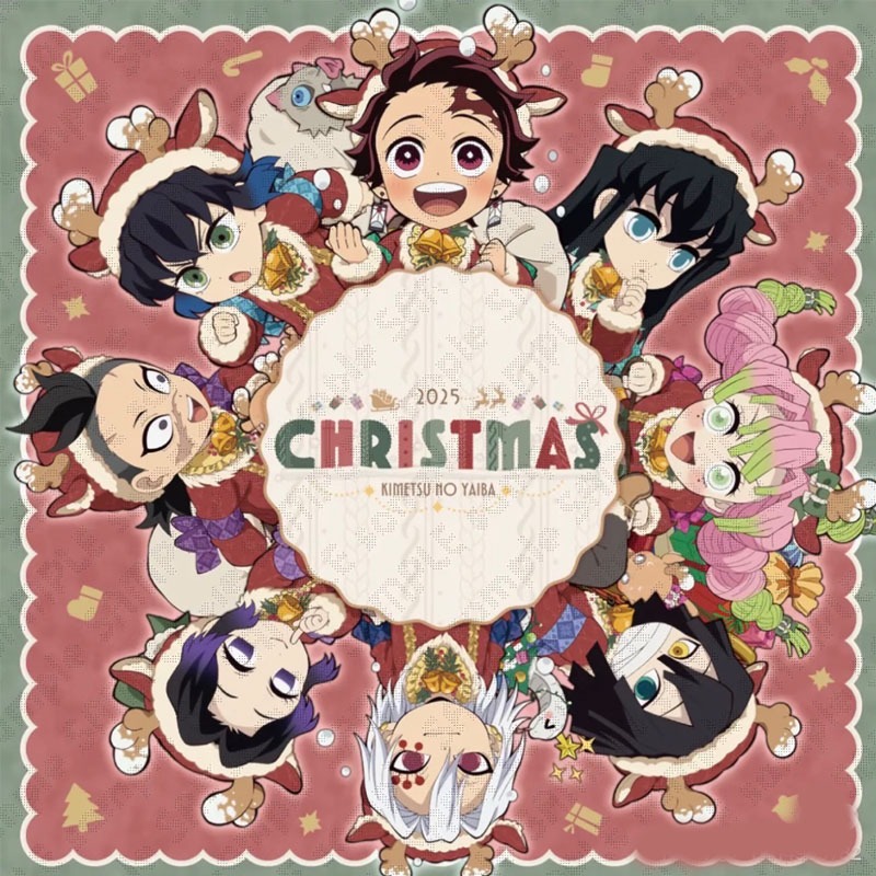 Demon Slayer: Kimetsu no Yaiba Giáng sinh 2025 Tuần lộc Acrylic Đứng Tokitou Muichirou Anime Hình