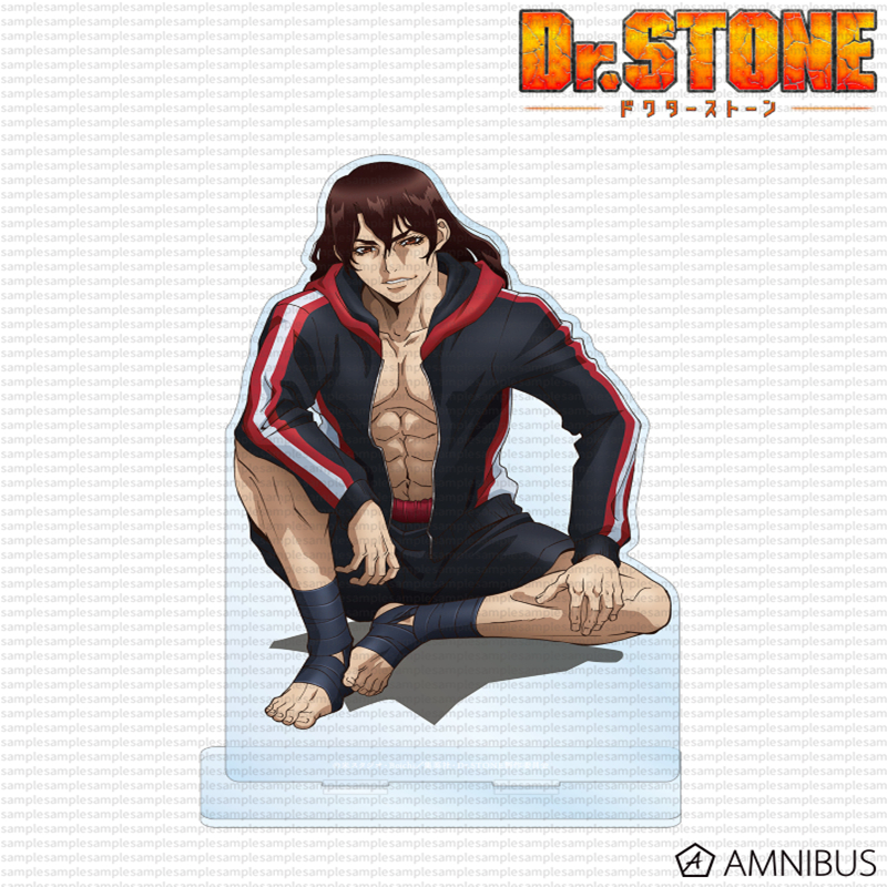Bác sĩ STONE Acrylic Ngồi Hình - Saiaku, Hyoga, Gen, Senku, Tsukasa, Ryusui Anime Collection