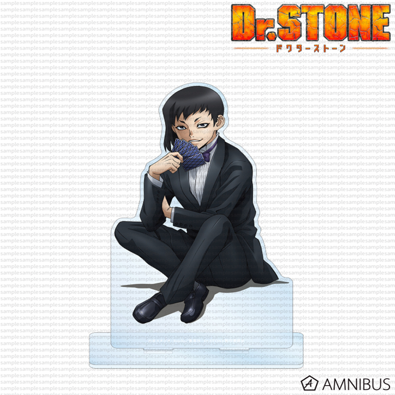 Bác sĩ STONE Acrylic Ngồi Hình - Saiaku, Hyoga, Gen, Senku, Tsukasa, Ryusui Anime Collection