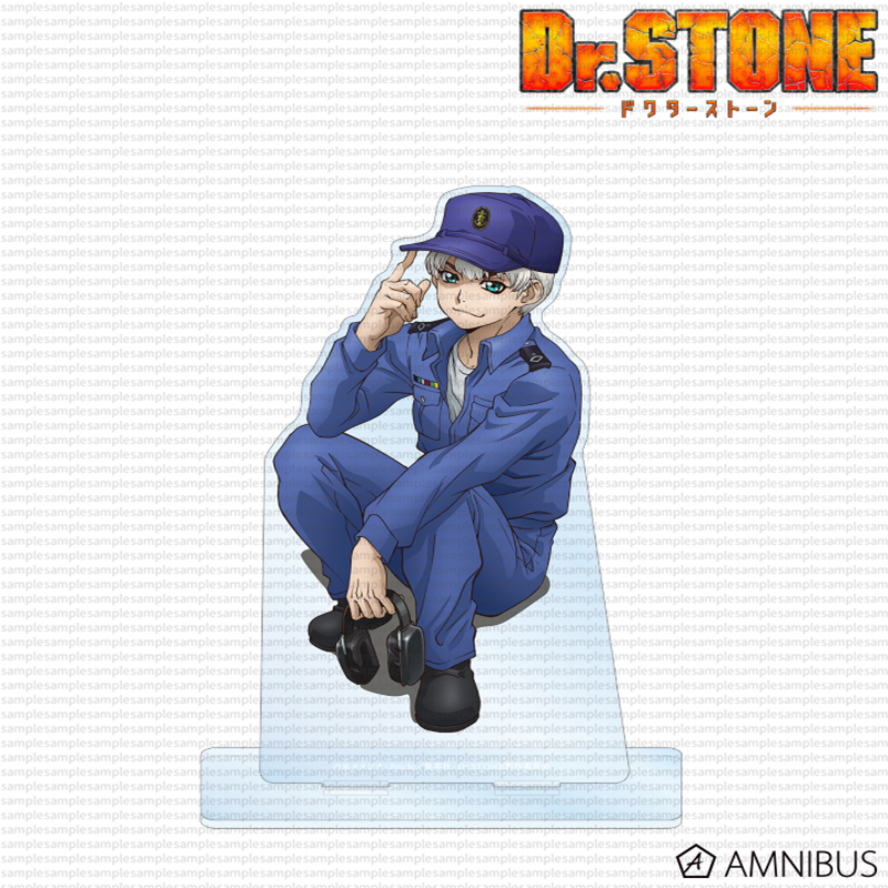 Bác sĩ STONE Acrylic Ngồi Hình - Saiaku, Hyoga, Gen, Senku, Tsukasa, Ryusui Anime Collection