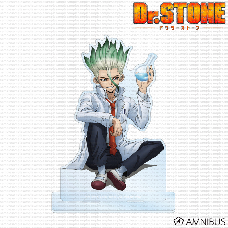 Bác sĩ STONE Acrylic Ngồi Hình - Saiaku, Hyoga, Gen, Senku, Tsukasa, Ryusui Anime Collection