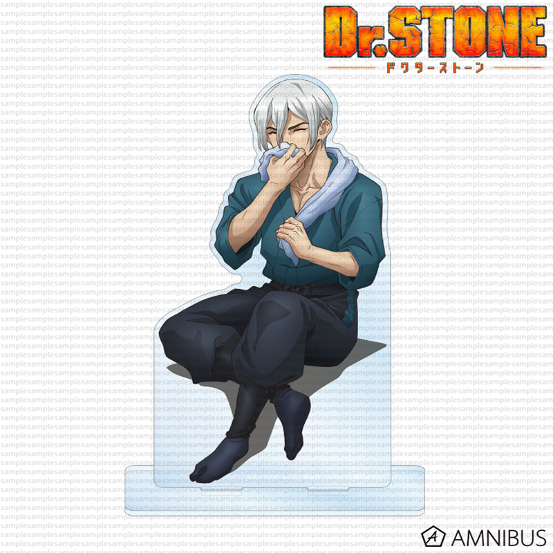 Bác sĩ STONE Acrylic Ngồi Hình - Saiaku, Hyoga, Gen, Senku, Tsukasa, Ryusui Anime Collection