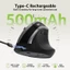 Acer Chuột dọc không dây Chuột máy tính dọc cho văn phòng Chuột Ergo có thể sạc lại Đầu thu USB 2.4GHz 800 / 1200 / 1600 DPI 6 nút cho máy tính xách tay PC và máy tính để bàn M05