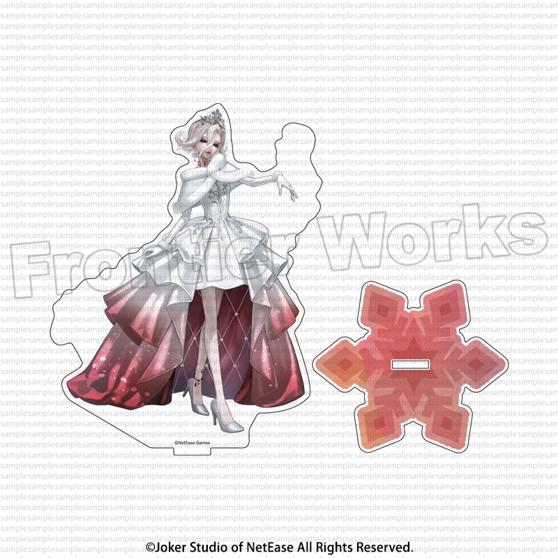 Identity V (Cá tính thứ năm) Snowy Frontier Lễ hội mùa đông Acrylic Stand Game Hình Hàng hóa