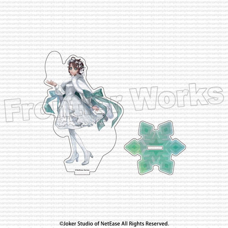 Identity V (Cá tính thứ năm) Snowy Frontier Lễ hội mùa đông Acrylic Stand Game Hình Hàng hóa