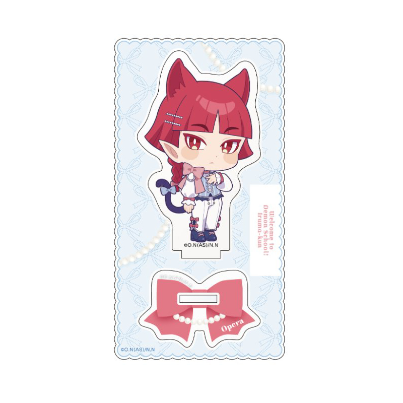 Chào mừng bạn đến với trường quỷ! Iruma-kun C107 Hàng Mới Acrylic Đứng Với Tấm Nền Anime Hình