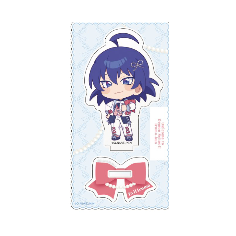 Chào mừng bạn đến với trường quỷ! Iruma-kun C107 Hàng Mới Acrylic Đứng Với Tấm Nền Anime Hình