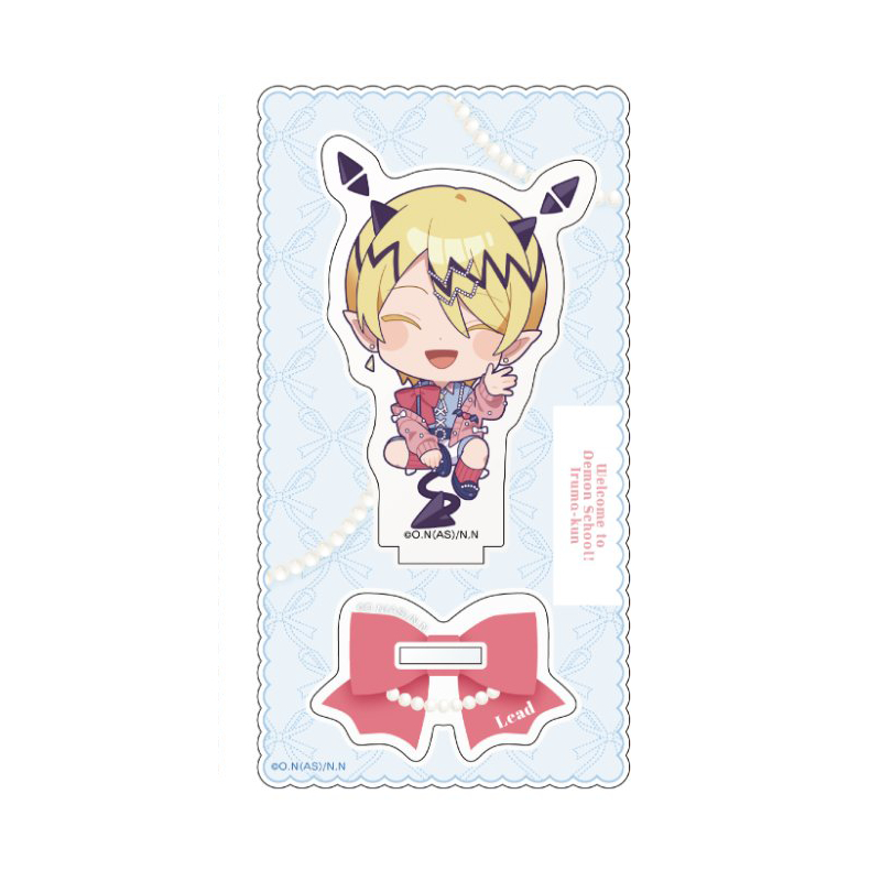 Chào mừng bạn đến với trường quỷ! Iruma-kun C107 Hàng Mới Acrylic Đứng Với Tấm Nền Anime Hình