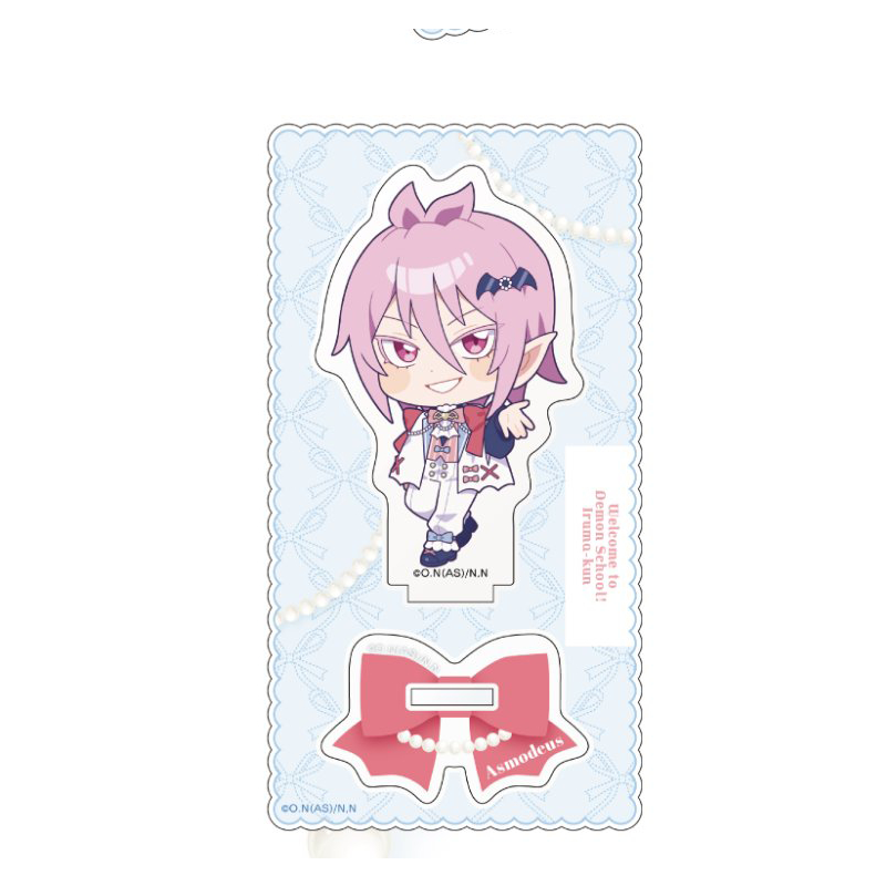 Chào mừng bạn đến với trường quỷ! Iruma-kun C107 Hàng Mới Acrylic Đứng Với Tấm Nền Anime Hình