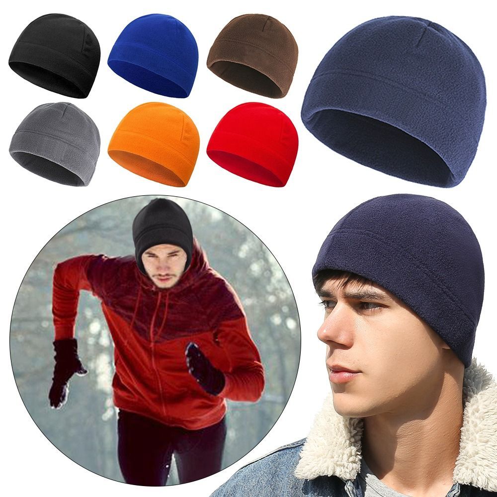 FANIELLAPOWELL Mũ beanie - Mũ len ấm áp cho xe đạp và leo núi, phù hợp cho cả nam và nữ vào mùa đông