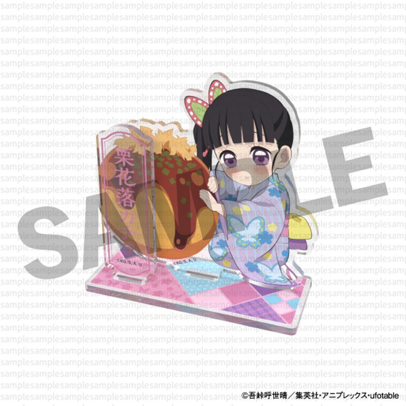 Demon Slayer: Kimetsu no Yaiba x Gindaco Takoyaki Hợp tác Chibi Acrylic Đứng Hình Merch