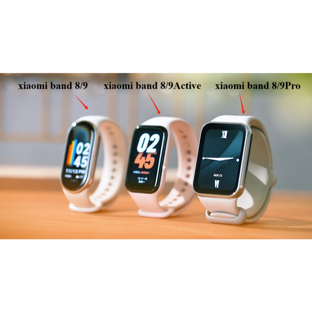Dây Đeo Kim Loại Cho Xiaomi Mi Band 10 9 8 7 6 5 4 3 Vòng Tay Thép Không Gỉ Cho Mi Band 8 9 Dây Đeo Tay Phụ Kiện