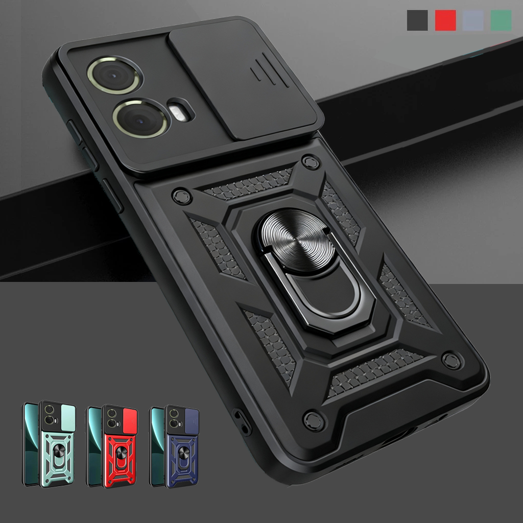 Vỏ ống kính bảo vệ chống va đập có vòng giữ từ tính cho Motorola MOTO G53 G13 G23 G54 G62 G72 G73 G84 G35 G55 G75 G85 4G5G
