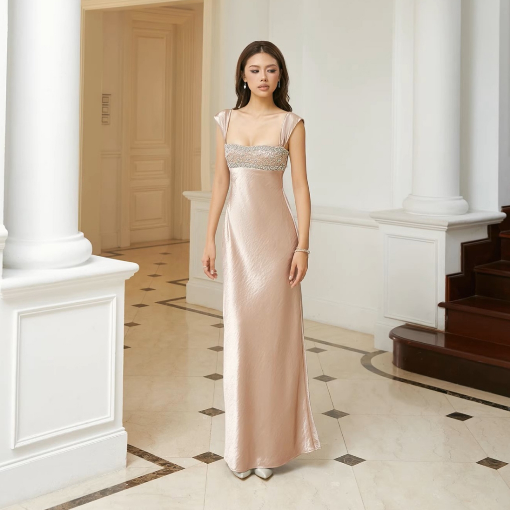 CuteNew Đầm Bodycon Vuông Cổ Thanhs Lịch - Thiết Kế Thời Trang, Phù Hợp Nhiều Dịp