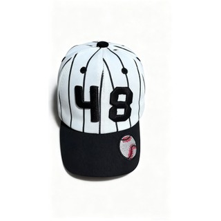 Bộ trang phục bóng chày cho bé sơ sinh Toyskid8 - Áo liền quần sọc Yankees + Mũ + Tất, Quần áo trẻ sơ sinh mềm mại mượt cho bé 0-12 tháng tuổi