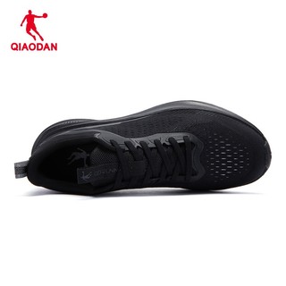 Giày chạy bộ nam Qiaodan Đệm nhẹ Lưới học sinh Giày thể thao thoáng khí QXB023252233R