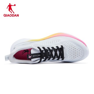 Giày chạy bộ nam Qiaodan Đệm nhẹ Lưới học sinh Giày thể thao thoáng khí QXB023252233R