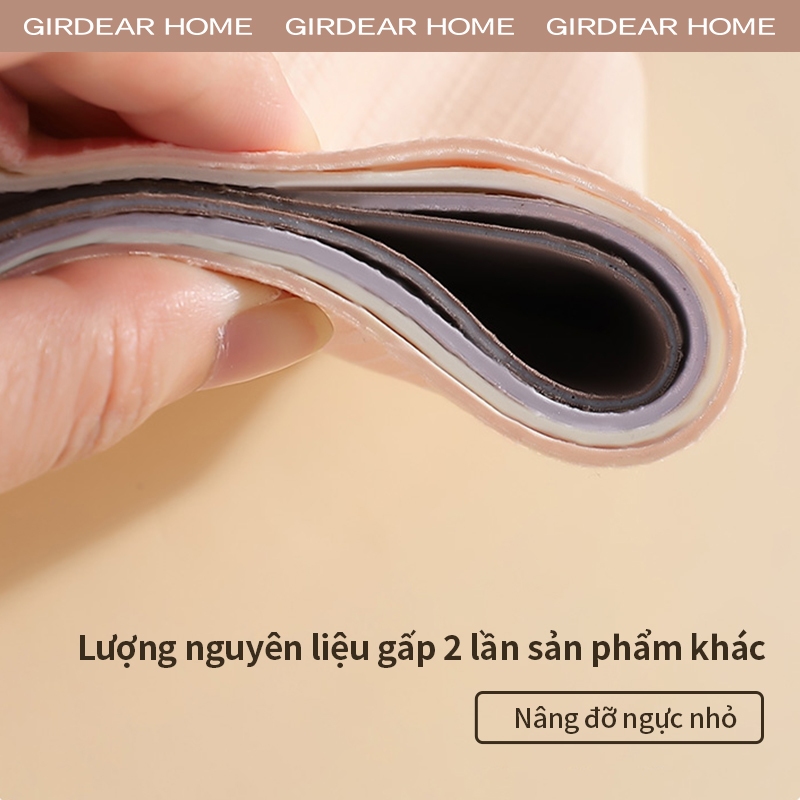 Girderear Home Wireless Bra áo ngực không dây hở lưng thoáng khí áo lót cho Nữ - Siêu Mỏng, Nâng Ngực và Chống Chảy Xệ,GH37
