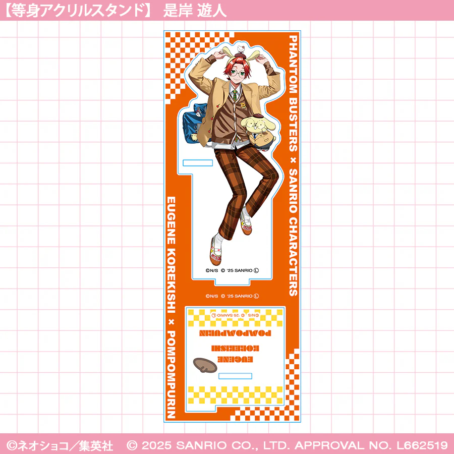 Phantom Busters Favoteria A Acrylic Đứng Kishi Kaito Tamon Kotaro Anime Hình Sưu Tập Merch