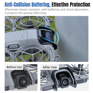 Dành cho DJI NEO 2 gimbal cản bảo vệ chống va chạm bằng nhựa phát hành nhanh cản trước phụ kiện máy bay không người lái