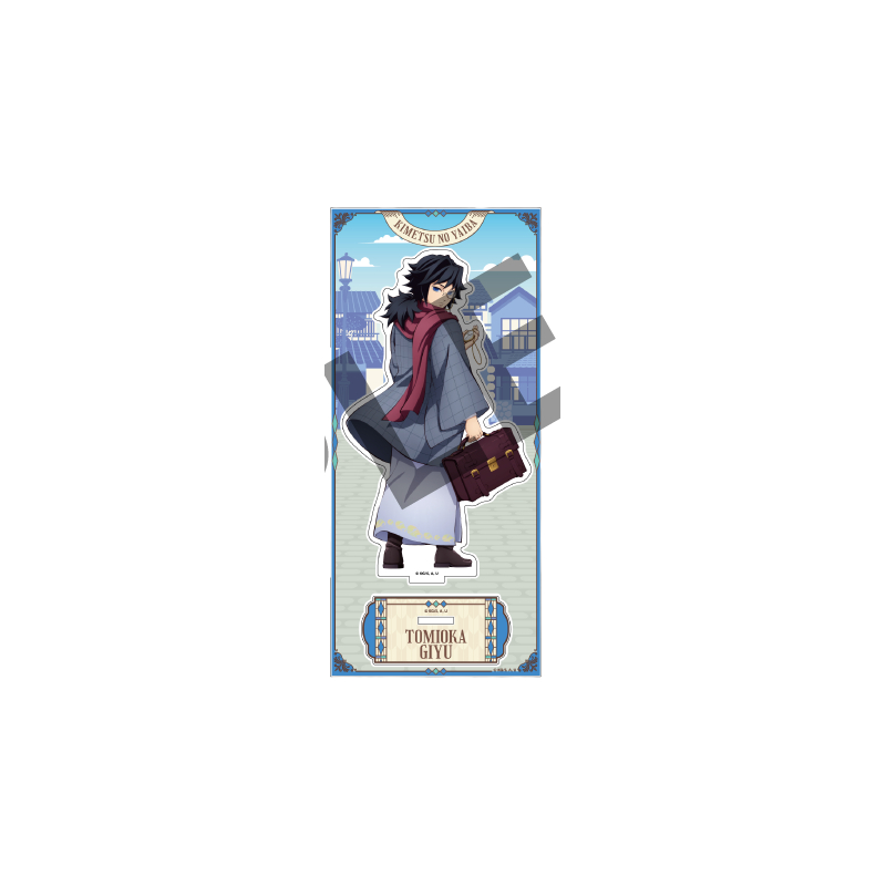 Demon Slayer Relo Khách sạn & Khu nghỉ mát Hợp tác Zenitsu Giyu Acrylic Đứng Taisho Lãng Mạn Quà Tặng