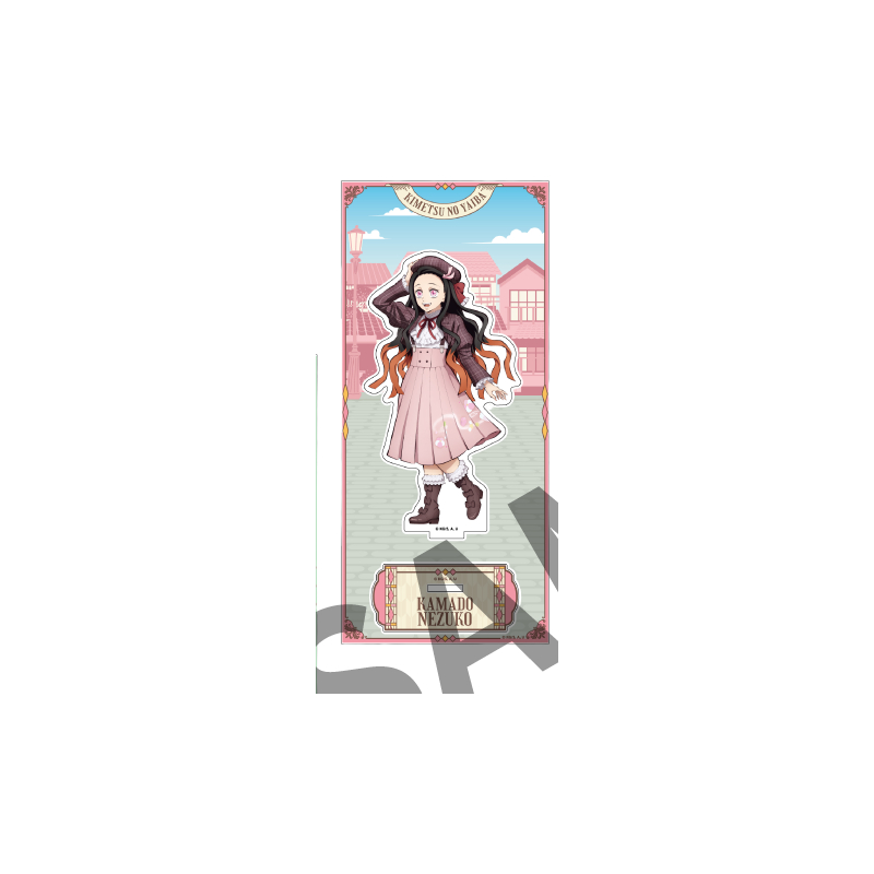 Demon Slayer Relo Khách sạn & Khu nghỉ mát Hợp tác Zenitsu Giyu Acrylic Đứng Taisho Lãng Mạn Quà Tặng