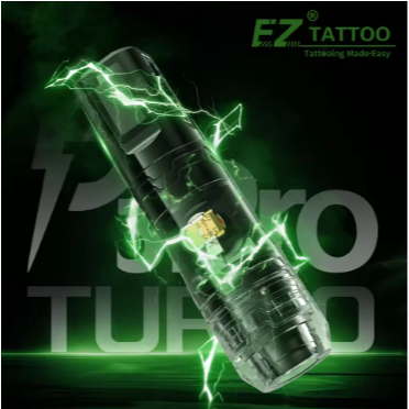 EZ P3 Pro Turbo 2.0 Pin Không Dây Bút Hình Xăm Máy 2.5-5.0mm Có Thể Điều Chỉnh Thì Xoay Hộp Mực Máy Xăm Bút