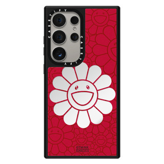 Dành Cho Samsung S25 S24 S23 Ultra Plus Smile Flower Họa Tiết Mèo Dễ Thương Lưng Cứng Chống Sốc Gương