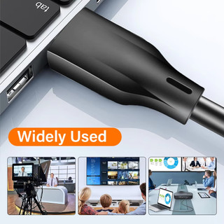 Cáp 2.1 tương thích HDMI 8K 8K @ 60Hz 48Gbps ARC HDCP HDR siêu tốc độ cao cho cáp Video RTX Máy chiếu máy tính xách tay 4K @ 120Hz HD TV