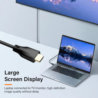 Cáp 2.1 tương thích HDMI 8K 8K @ 60Hz 48Gbps ARC HDCP HDR siêu tốc độ cao cho cáp Video RTX Máy chiếu máy tính xách tay 4K @ 120Hz HD TV