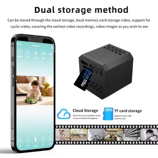 Camera Mini HD 1080P Trang chủ Máy ảnh Wifi không dây nhỏ Nâng cấp ngoài trời Phát hiện chuyển động An ninh Camera quan sát ban đêm