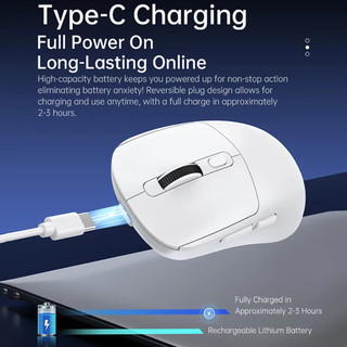 Chuột Bluetooth 3 Mode Chuột chơi game không dây nhẹ, Chuột máy tính cảm biến PAW 3950Max với Bắc Âu 52480, 8KHz Polling