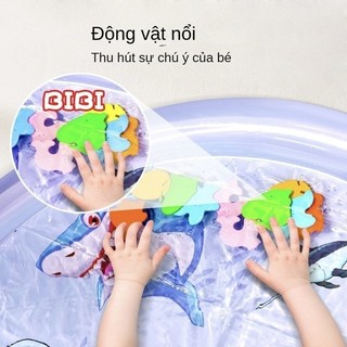 Thảm nước bơm hơi cho bé Trung tâm vui chơi hoạt động vui nhộn cho trẻ em và trẻ sơ sinh 92.5CM * 92.5CM