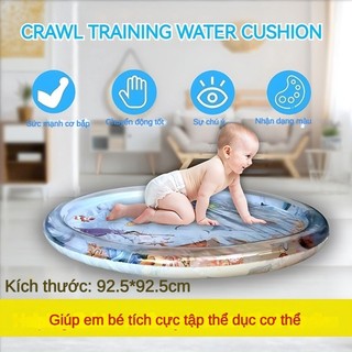 Thảm nước bơm hơi cho bé Trung tâm vui chơi hoạt động vui nhộn cho trẻ em và trẻ sơ sinh 92.5CM * 92.5CM