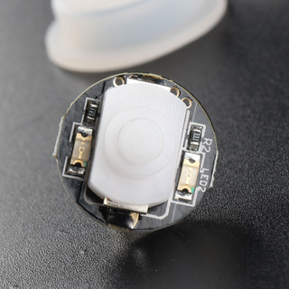 Công tắc đèn 16mm, nút cao su Thích hợp cho Đoàn xe C8 C8 + S21A, S2, (đen / xám) S2 +