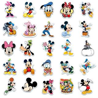 Bộ 50 Hoạt Hình Dễ Thương Disney Chuột Mickey Dán Kawaii Donald Graffiti DIY Diray Kid Đồ Chơi Decal