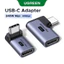 Bộ chuyển đổi UGREEN USB-C Nam sang USB-C Nữ, Video siêu nhanh 40Gbps 8K @ 60Hz, Thiết kế nhỏ gọn & kim loại, Sạc tối đa 240W, Khả năng tương thích cho MacBook / iPad / Điện thoại thông minh