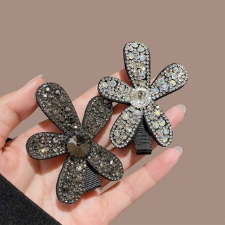 Kim Cương Giả Năm Cánh Hoa Tóc Phong Cách Mới Cao Cấp Bên Nổ Kẹp Tóc