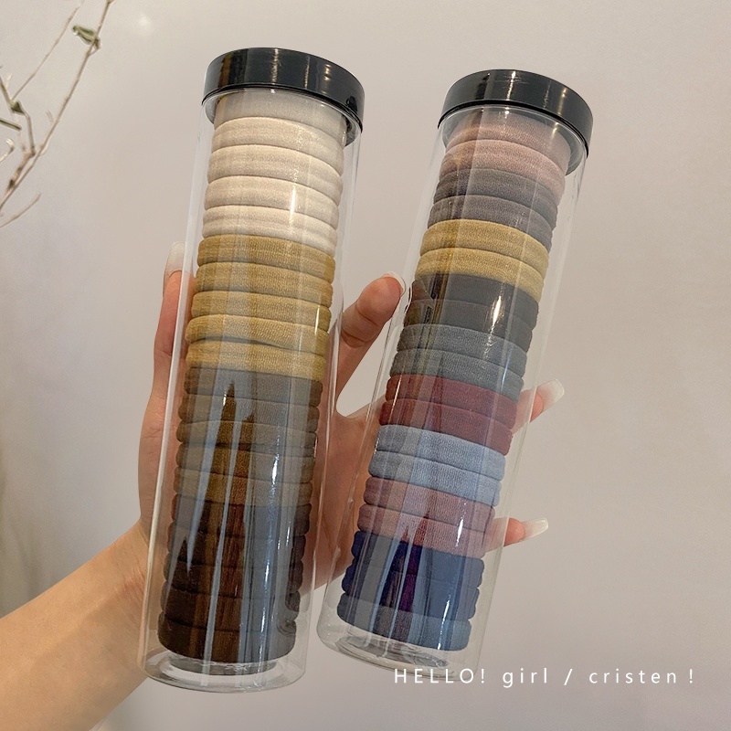 Mới - Dây buộc tóc cao đuôi ngựa dày, bền, phù hợp cho nữ