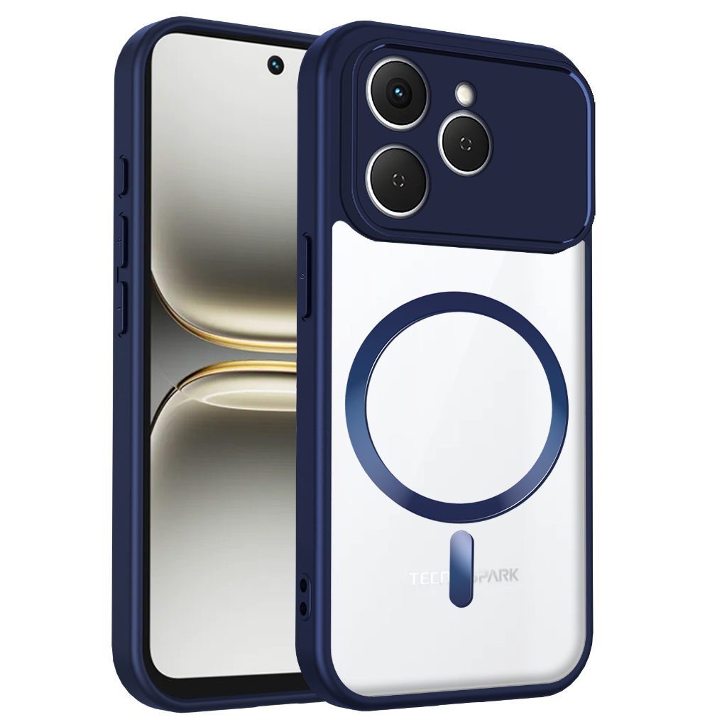 Thích hợp cho vỏ từ tính trong suốt TPU trong suốt TECNO SPARK 30 Pro 30C 40 Pro Plus