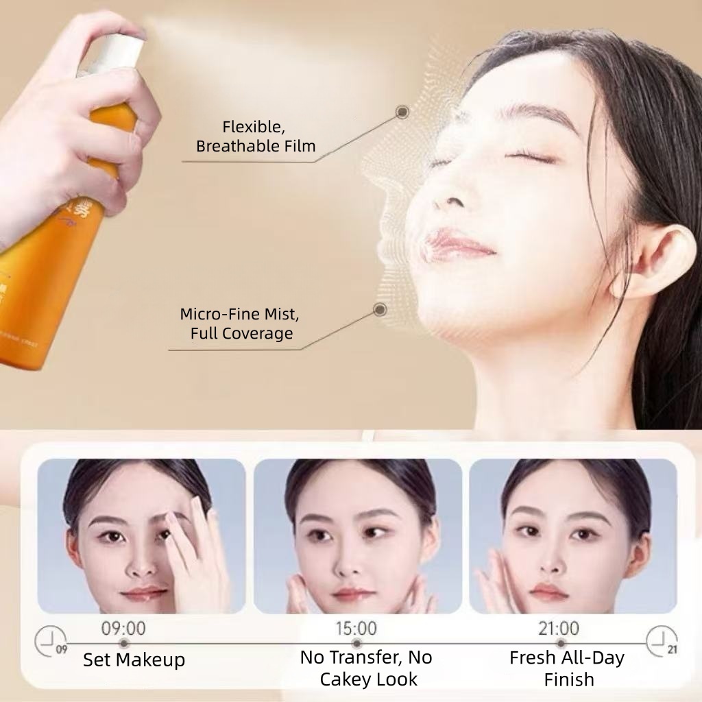 Adel Perfix Xịt Định Phấn 💦 Công Nghệ Khóa Màu Cao Cấp, Giữ Makeup 16H Chống Nhờn & Dịu Da Ngay