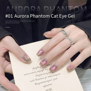 [ANNIES] Bộ mắt mèo Aurora 10 màu Keo sơn móng tay đầy màu sắc Hạt thủy tinh Aurora mắt mèo Cửa hàng làm móng tay phải có