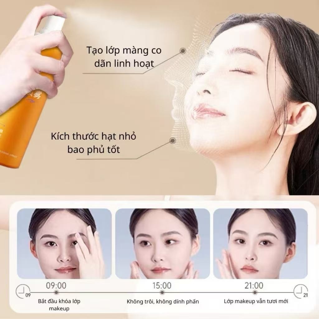 Adel Perfix Xịt Định Phấn | Màng Bảo Vệ Giữ Makeup 16H Tự Nhiên. Cấp Ẩm, Thoáng Nhẹ Không Kích Ứng